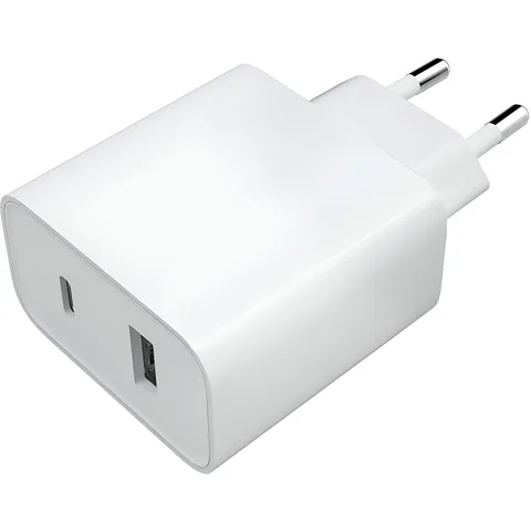 Мережевий зарядний пристрій Xiaomi Mi 33W Wall Charger USB-C+USB-A (BHR4996GL) White