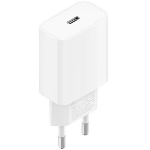 Мережевий зарядний пристрій Xiaomi Mi 20W Charger Type-C (BHR4927GL) White