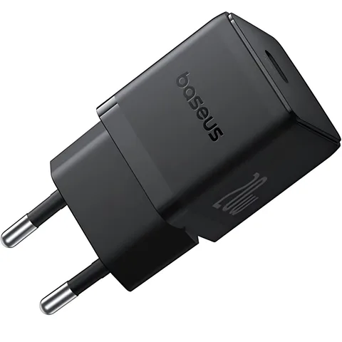 Мережевий зарядний пристрій Baseus Palm Fast Charger 1C 20W (P10111602113-00) Cluster Black