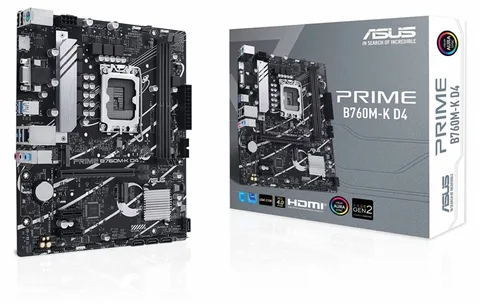 Материнская плата Asus Prime B760M-K D4 s-1700