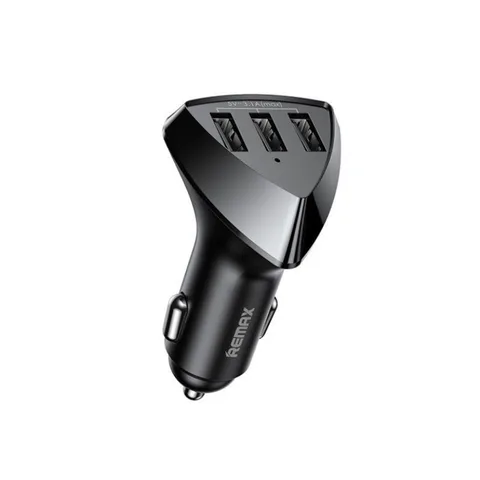 Автомобільний зарядний пристрій Remax Alien III 3.1A 3USB Car Charger (RCC322) Black