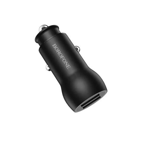Автомобільний зарядний пристрій Borofore BZ9 Wise Route Dual Port Car Charger (BZ9B) Black
