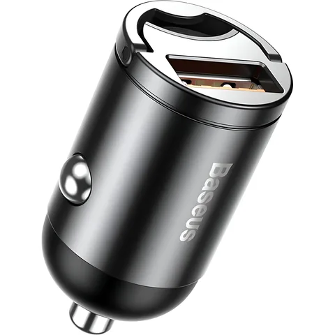 Автомобільний зарядний пристрій Baseus Tiny Star Mini QC USB Port 30W (VCHX-A0G) Grey