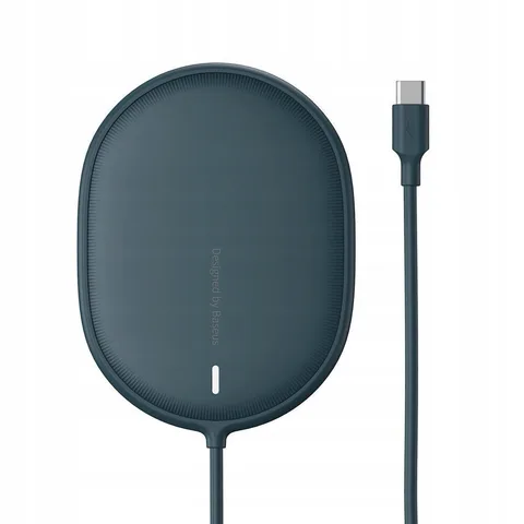 Беспроводная зарядка Baseus Light Magnetic Wireless Charger (WXQJ-03) Blue