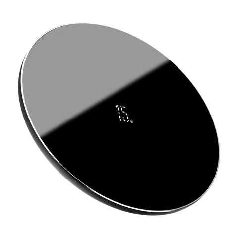 Беспроводная зарядка Baseus Simple Wireless Charger 15W (WXJK-B01) Black