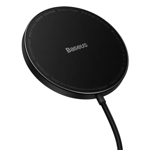 Беспроводная зарядка Baseus Simple Mini2 Magnetic Wireless Charger 15W (CCJJ010001) Black