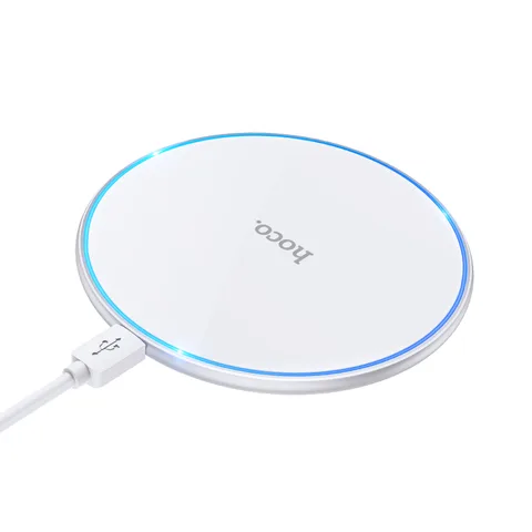 Беспроводная зарядка CW6 Pro Easy 15W charging wireless fast charger White