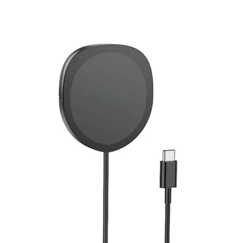 Беспроводное зарядное устройство для Borofone (BQ12) Core magnetic holder wireless fast charger Black