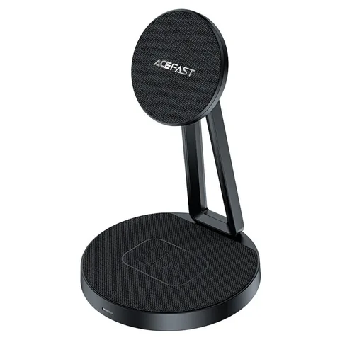 Беспроводное зарядное устройство для Acefast E8 desktop 2-in-1 Wireless Charging Holder Black
