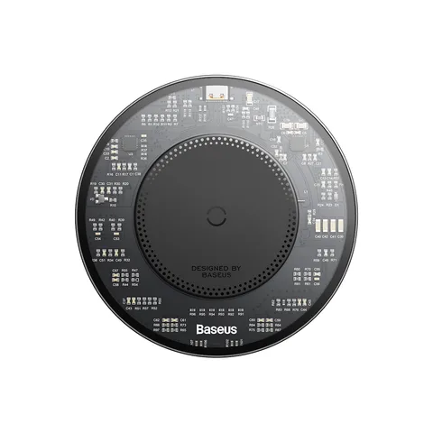 Беспроводная зарядка Baseus Simple 2 Wireless Charger 15W Cluster (CCJJ050001) Black