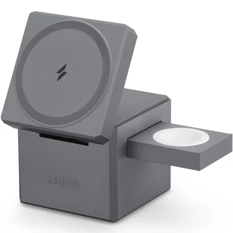 Док-станция Anker 3-in-1 Cube with MagSafe (Y1811JA1) Grey
