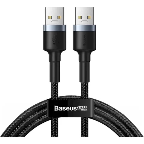 Кабель Baseus Cafule USB 3.0 Male to USB 3.0 Male 1m (CADKLF-C0G) Dark Grey