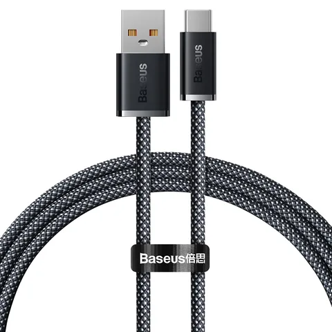 Кабель Baseus Dynamic Series Fast Charging Data Cable USB to Type-C 100W 1m (CALD000616) Slate Gray