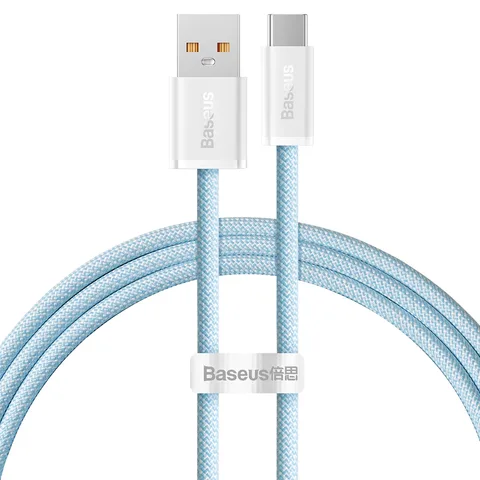 Кабель Baseus Dynamic Series Fast Charging Data Cable USB to Type-C 100W 1m (CALD000603) Blue
