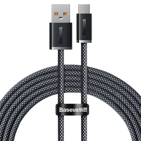 Кабель Baseus Dynamic Series Fast Charging Data Cable USB to Type-C 100W 2m (CALD000716) Slate Gray