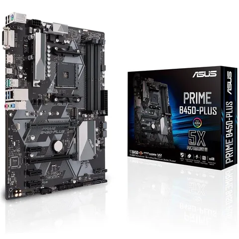Материнская плата Asus Prime B450-Plus s-AM4