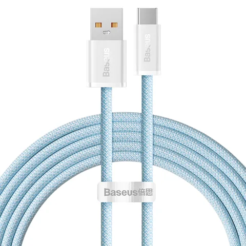 Кабель Baseus Dynamic Series Fast Charging Data Cable USB to Type-C 100W 2m (CALD000703) Blue