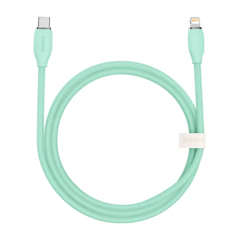 Кабель Baseus Jelly Liquid Silica Gel Fast Charging Data Cable Type-C to iP 20W 1.2m (CAGD020006) Green