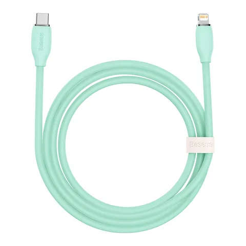 Кабель Baseus Jelly Liquid Silica Gel Fast Charging Data Cable Type-C to iP 20W 2m (CAGD020106) Green