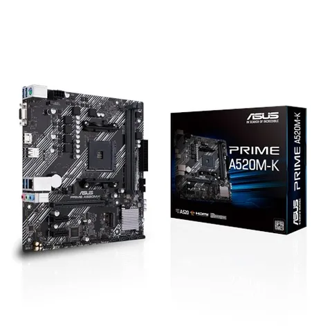 Материнская плата Asus Prime A520M-K s-AM4