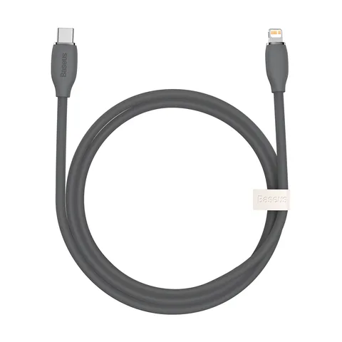Кабель Baseus Jelly Liquid Silica Gel Fast Charging Data Cable Type-C to iP 20W 1.2m (CAGD020001) Black