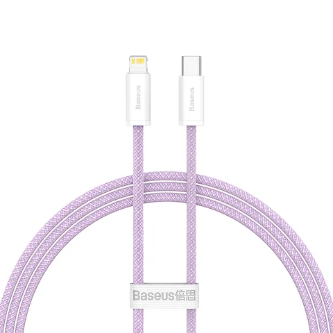 Кабель Baseus Dynamic Series Fast Charging Data Cable Type-C to iP 20W 1m (CALD000005) Purple