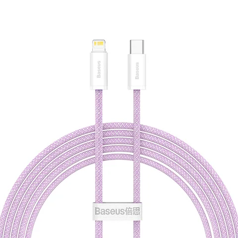 Кабель Baseus Dynamic Series Fast Charging Data Cable Type-C to iP 20W 2m (CALD000105) Purple