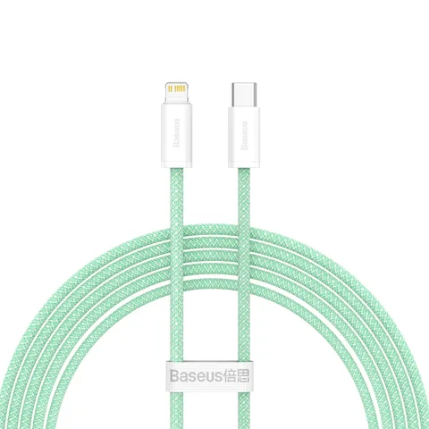 Кабель Baseus Dynamic Series Fast Charging Data Cable Type-C to iP 20W 2m (CALD000106) Green