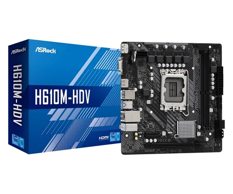 Материнская плата ASRock H610M-HDV s-1700