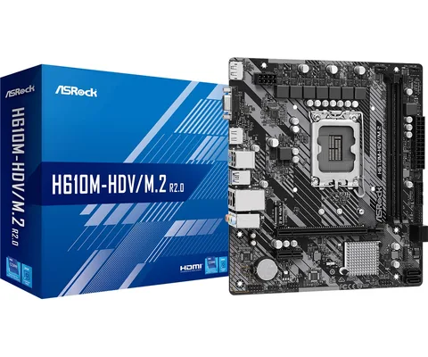 Материнская плата ASRock H610M-HDV/M.2 R2.0 s-1700