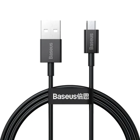 Кабель Baseus Superior Series Fast Charging Data Cable USB to Micro 2A 1m (CAMYS-01) Black