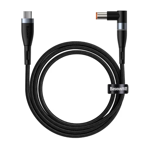 Кабель Baseus Zinc Magnetic Series Lenovo Laptop Charging Cable Type-C to DC Round Port (7.9*5.5mm) 100W 2m (CATXC-Y01) Black