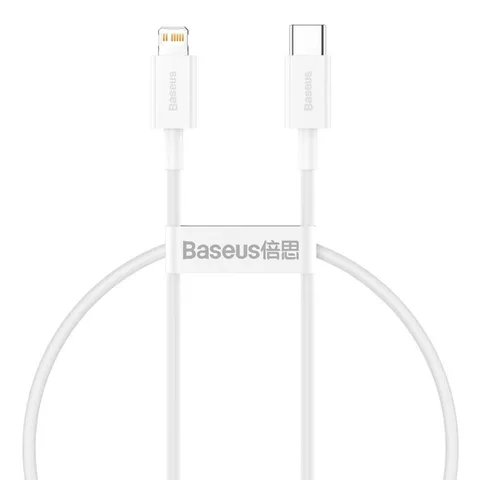 Кабель Baseus Superior Series Fast Charging Data Cable Type-C to iP PD 20W 0.25m (CATLYS-02) White