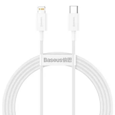 Кабель Baseus Superior Series Fast Charging Data Cable Type-C to iP PD 20W 1.5m (CATLYS-B02) White