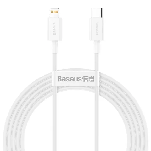 Кабель Baseus Superior Series Fast Charging Data Cable Type-C to iP PD 20W 2m (CATLYS-C02) White