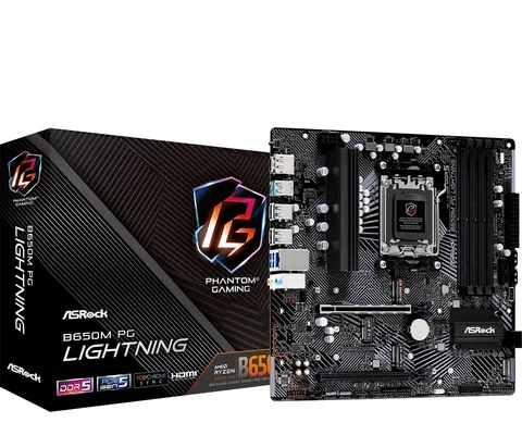 Материнская плата ASRock B650M PG Lightning s-AM5