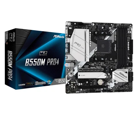 Материнская плата ASRock B550M Pro4 s-AM4