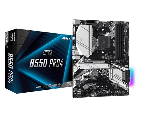 Материнская плата ASRock B550 Pro4 s-AM4