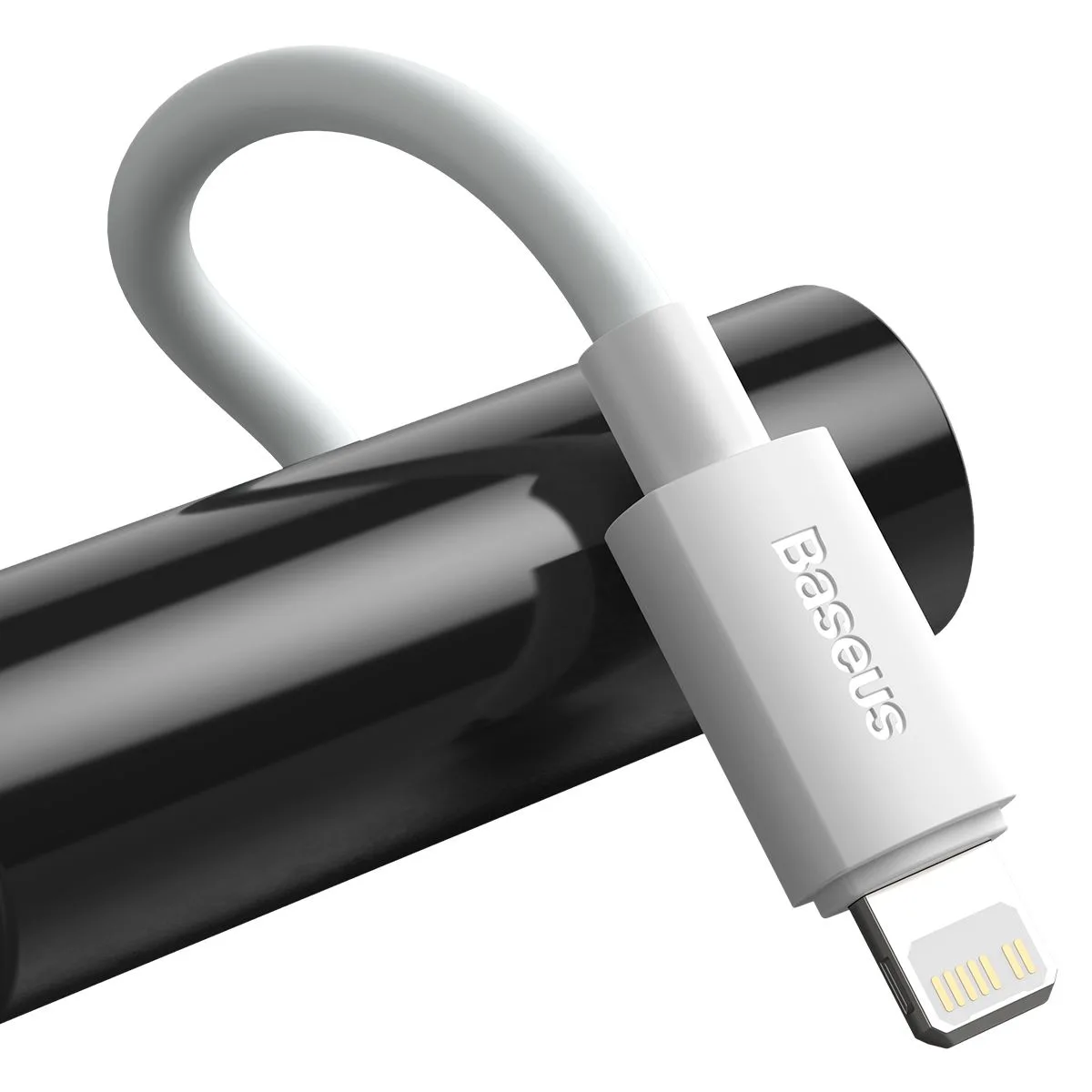 Кабель Baseus Simple Wisdom Data Cable Kit Type-C to iP PD 20W (комплект из 2 штук) 1.5m (TZCATLZJ-02) White — фото 6