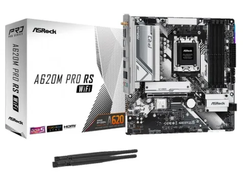 Материнская плата ASRock A620M Pro RS WiFi s-AM5