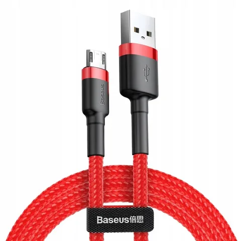 Кабель Baseus cafule Cable USB For Micro 2.4A 1M (CAMKLF-B09) Red+Red