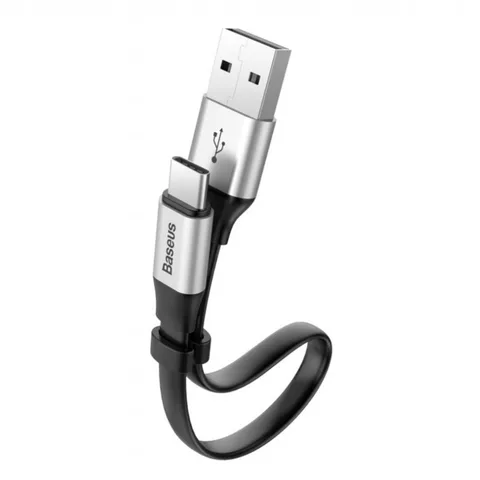 Кабель Baseus Nimble Type-C Portable Cable 23CM (CATMBJ-0S) Silver
