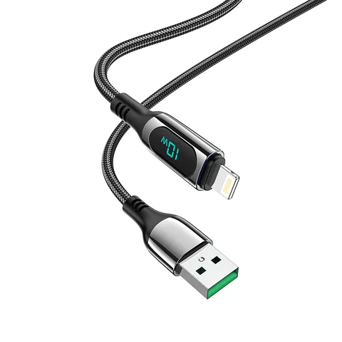 Кабель Hoco Extreme Charging Data Cable For IP (S51) Black