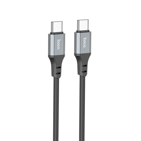 Кабель Hoco Honest 60W Silicone Charging Data Cable For Type-C To Type-C (L=3M) (X92) Black