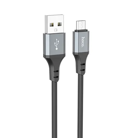 Кабель Hoco Honest Silicone Charging Data Cable For Micro (L=3M) (X92) Black