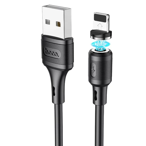 Кабель Hoco Sereno Magnetic Charging Cable For iP (X52) Black