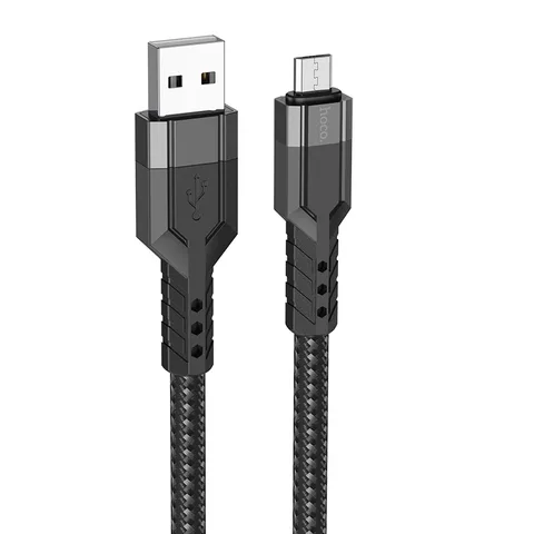 Кабель Hoco Micro Charging Data Cable (U110) Black