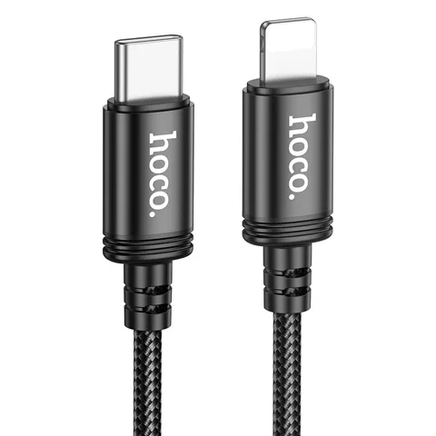 Кабель Hoco Radiance PD Charging Data Cable For iP (L=3M) (X91) Black