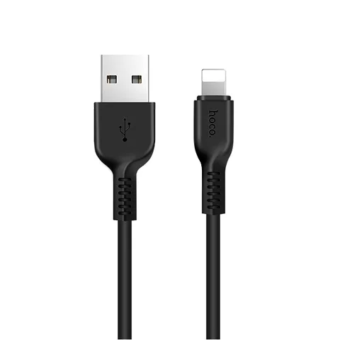 Кабель Hoco Flash iP Charging Cable (L=1M) (X20) Black