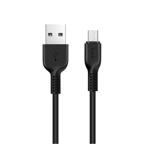 Кабель Hoco Flash Micro Charging Cable (L=1M) (X20) Black